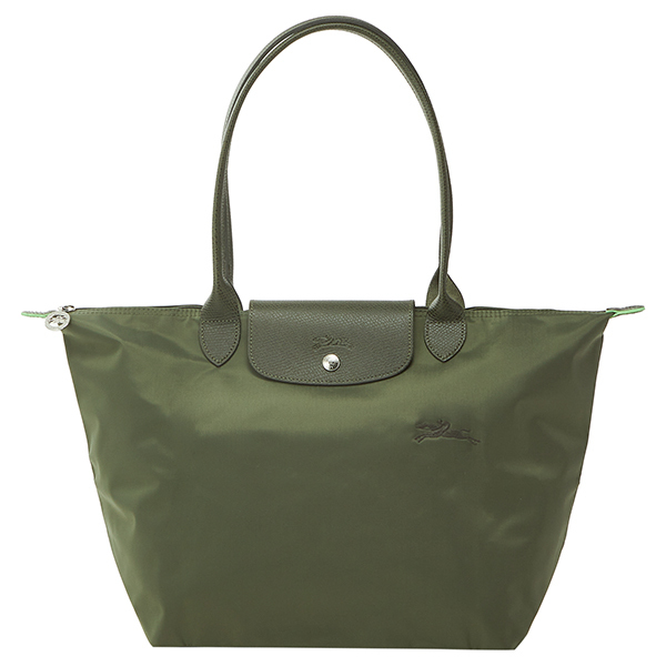 Longchamp Le Pliage Green Tote Bag L Tote Bag Khaki Green